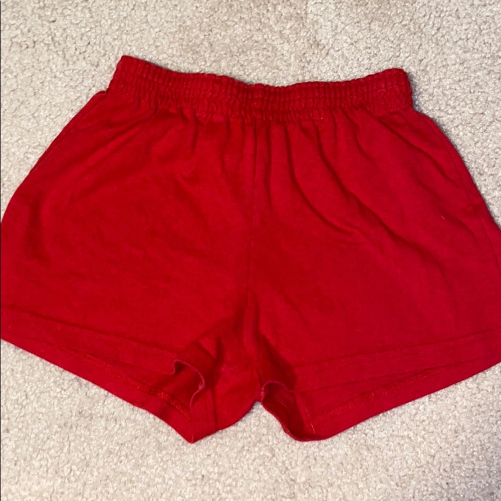 Red Soffe Shorts